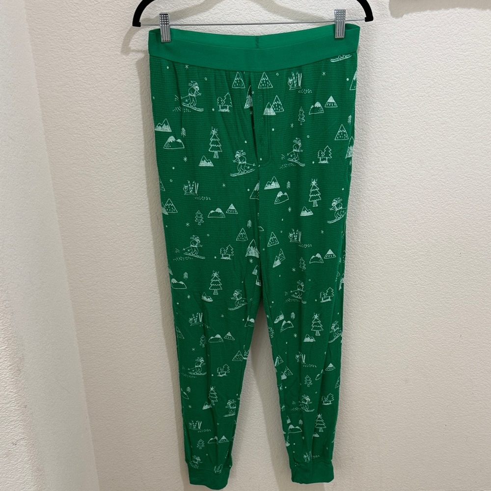 Wondershop Green mens Joggers with Playful Patterns christmas